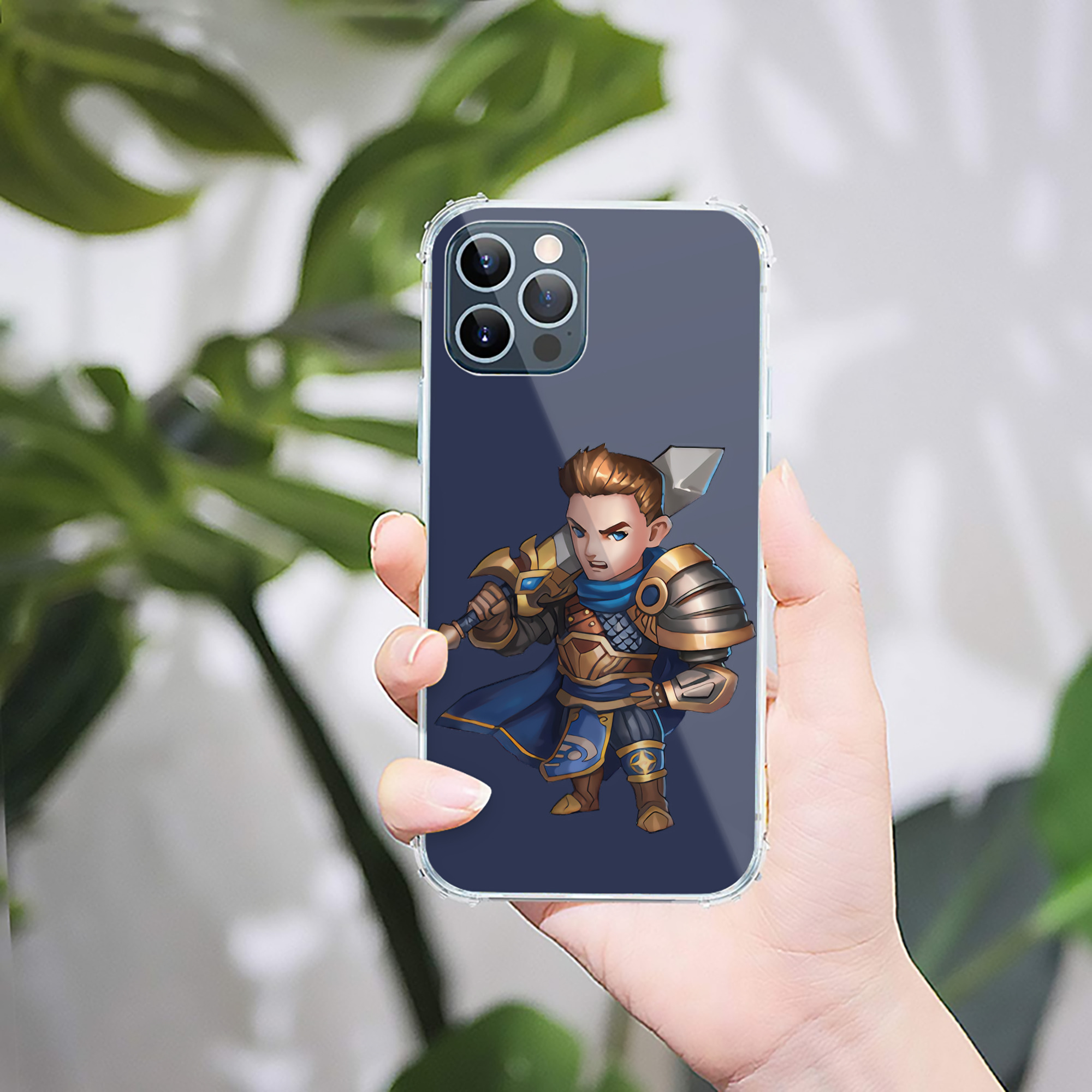 （画像用） リーグ・オブ・レジェンド League of Legends LOL 【iPhone 12シリーズ対応】透明スマホケース（クリアソフトケース）